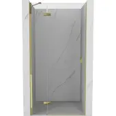 Mexen Mist-H Duschabtrennung Pendeltür links 110 cm, transparent, gold - 8A5-110-000-50-00-L