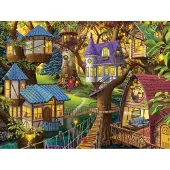 Ravensburger 1500-teiliges Puzzle: Dämmerung in den Baumwipfeln