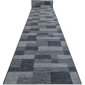 Rugsx Läufer Antirutsch ICONA grau 67cm 67x320 cm