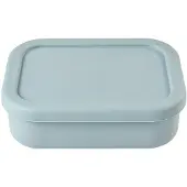 MaxPower Silikon-Lunchbox, wasserdicht, BPA-frei, hitzebeständig, hellblau