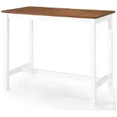 Helloshop26 Stehtisch Bar Bistro Massivholz 108 cm 0902080/2