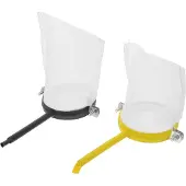 ABOOFAN 2Stk Handnetz Aus Feinmaschig Für Kleine Fische Und Garnelen