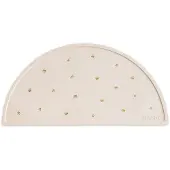 Mushie Silicone Placemat for Kids | BPA-Free Non-Slip Design Crowns