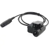 Jehiatek Funk-Walkie-Talkie-Headset U94 PTT für UV-9R UV-9RPLUS UV-XS