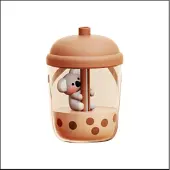 MaxPower 450 ml tragbare Koala-Milch-Teetasse, Luftreinigung, Luftbefeuchter, USB-Desktop-Wasserzerstäuber, Diffusor für