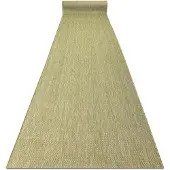 Rugsx Läufer SISAL SION Melange flach gewebt grün 120cm 120x140 cm
