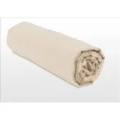 Lovely Home Beige Fitted Sheet 140 x 190 cm