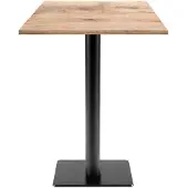 Milan Mange-debout 60 x 60 cm - Modell T, natürliches Tanin