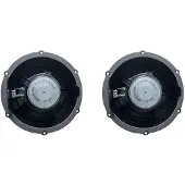 Semoic 2X Auto-Vordertürlautsprecher, Tiefer Bass, Hupe, Trompetenlautsprecher, Musikradioton für 2009-2019 5N0035454B