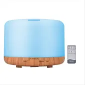 Torribaly Ätherisches Öl-Diffusor 500ml Luftbefeuchter Diffusoren Aromatherapie mit Re
