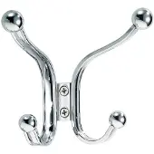 InterDesign HOOK YORK LYRA QUAD CHRM Pack of 1