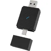 Melitt Kabelloser CarPlay-Adapter für Fahrzeuge mit integriertem kabelgebundenem CarPlay