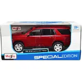 Maisto Chevrolet Tahoe 2021 1/24 red