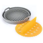 InnovaGoods 8435527825676, Backblech, Universal, Grau, Orange, Silikon, 215 mm, 215 mm