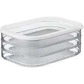 SEM 1,6 l mit 3-stufiger Aufbewahrungsbox für Fleischstücke, luftdichter Deckel