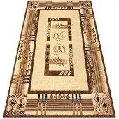 Rugsx Teppich BCF Morad JAŚ Klassisches - beige 140x200 cm