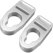Tlily Aluminium-Kajaksitzverschlüsse, Kompatibel mit Kajaksitz-Ersatzsatz, Knopfgurte, 2er-Pack