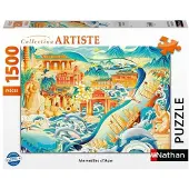 Nathan Editions – 016182 – 1500-Teile-Puzzle – Die Wunder Asiens