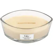 Woodwick Ellipse Scented Candle Vanilla Bean 16oz | Up to 50 Hours Burn Time