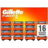 Gillette Fusion5 Rasierklingen – 16 Nachfüllklingen – Briefkastenverpackung