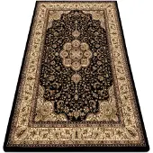 Rugsx Teppich ROYAL AGY modell 0521 schwarz 150x230 cm
