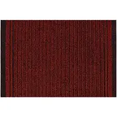 Rugsx Fußabtreter MALAGA rot 80 cm 80x440 cm
