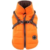 Puppia Authentische Winterweste, Mountaineer II, Large, Orange