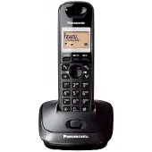 Panasonic KX-TG2511, DECT-Telefon, Kabelloses Mobilteil, Freisprecheinrichtung, 50 Eintragungen, Anrufer-Identifikation, Schwarz