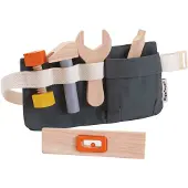PlanToys Werkzeuggürtel m. Werkzeuge - Holz - - One Size - Werkzeug