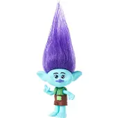 Mattel DreamWorks Trolls Band Together Branch, kleine Puppe mit abnehmbarem Outfit und Pl schhaarspielzeug, inspiriert vom Film