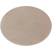 Rugsx Teppich SOFTY Kreis glatt, einfarbig beige Kreis 150 cm