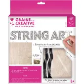 Graine Créative String Art Starter-Set Bastelset für Kinder und Erwachsene