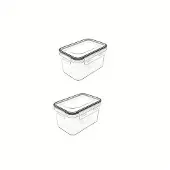 MaxPower BPA-freie luftdichte Frischhaltedosen 2er/3er/4er Set, 2 Stück