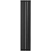 Monster Oval Röhrenheizkörper - 1800mm x 360mm - Schwarz