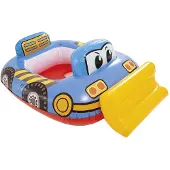 MaxPower Aufblasbarer Kinderschwimmsitz für Pool, Strandpartys, Blau
