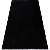 Rugsx Teppich SOFFI shaggy 5cm schwarz 200x290 cm