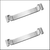 MaxPower 2er-Pack Edelstahl-Grillspatel-Ständer, Grill-Grill-Werkzeugständer, Haltegestell, Grillzubehör-Halter für Blackstone