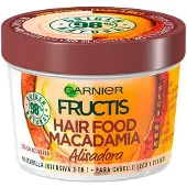 Garnier Fructis Hair Food Macadamia, Frauen, Alle Haare, Alle Farben, 350 ml, Anti-Frizz, Feuchtigkeitsspendend, Nährend, Verstärkung, Macadamia-Öl