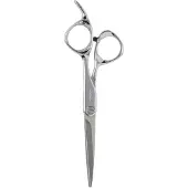 Fromm Professional Explore 5,75" Allzweck-Haarschneideschere f r nasses und trockenes Haar in poliertem Silber, japanische Stahlschere mit abgesc