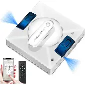 Liectroux YW509 Fensterputzroboter, App- und Fernbedienungssteuerung, Doppel-Wassersprühsystem, Lasersensor, Absturzsicherung