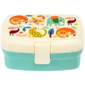 Rex London Lunch Box mit herausnehmbaren Fach, Wild Wonders