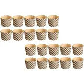 ABOOFAN 100 dekorative papier-muffinförmchen für cupcakes und backen