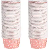 ABOOFAN 100 papier-muffinförmchen, einweg cupcake-förmchen, backförmchen