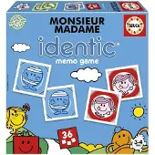 Educa Lernspiel Monsieur Madame Identic (FR)