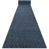 Rugsx Türmatte rutschfest 100 cm VECTRA 800 Draußen, Innen blau 100x370 cm