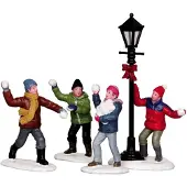 Lemax Weihnachtsfigur Snowball fight! (mix)