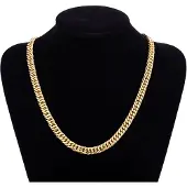 ABOOFAN 2Stk Goldenes Modehalsband Herren Schmuck