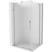 Mexen Velar L Schiebeduschkabine 100 x 75 cm, Matt, Chrom - 871-100-075-33-01