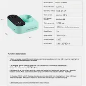 Semoic Mini Kamera Form Luftbefeuchter USB Tragbare Große Mi