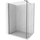 Mexen Kioto Walk-in-Duschwand, 2-teilig, 160x30 cm, Transparent